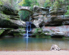 Old Man’s Cave – 11″ x 14″ Color print 16″ x 20″ Double Mat by Rob Power