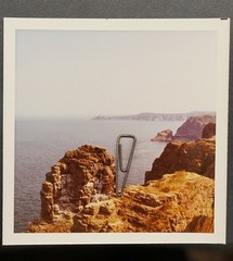 Photo View Saint Malo Brittany Landscape Mont Atlantic Ocean Color 1971