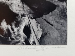 Richard Garrod, gelatin silver print, 5″x5.5″ image on an 8″x10″ board