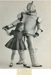 Tin man dancing with Dorothy Wizard of Oz vintage art photo by Hal Yager