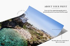 Puglia Italy Photography Polignano a Mare Aerial Beach Print Mediterranean Sea