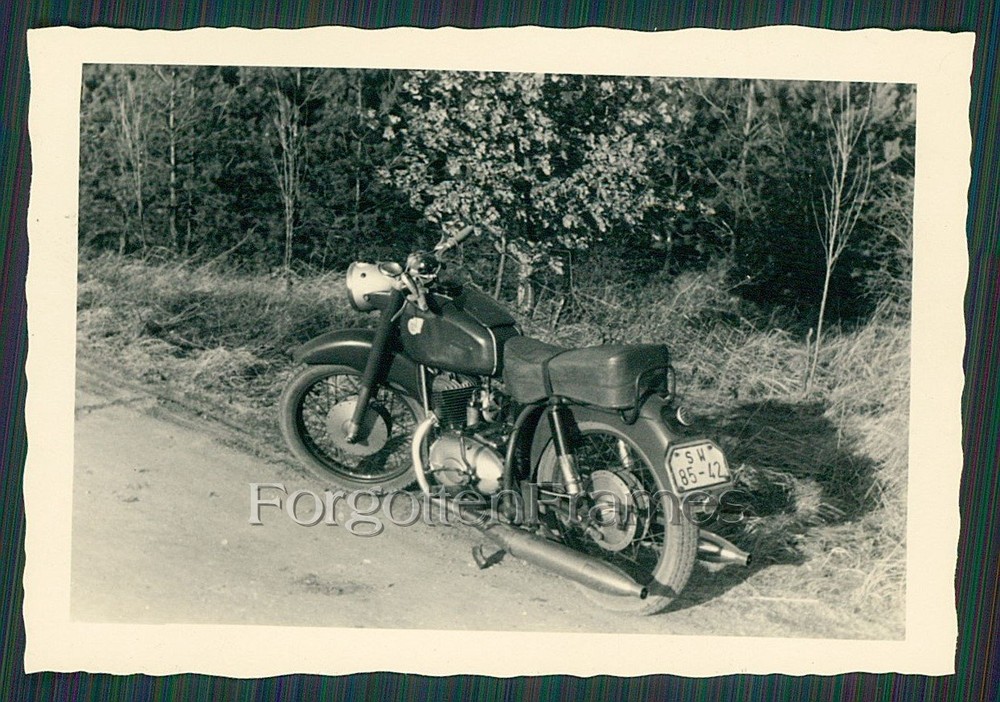 Photo Simson Puch Motorcycle Vintage GDR Old Motorcycle Photo