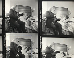 NEWLY FOUND Hendrickson PHOTO Contact Sheet Proof Negatives HOUSE DOCTOR & CHILD