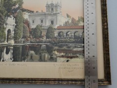 Palace Of Better Hand Housing Tint Color Photo 10.25”x12.25″ 1935 Americas Expo