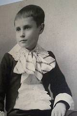 Maine Historical Victorian Photos Enlarged foam Backing 2 young Boys 20 » x 16 «