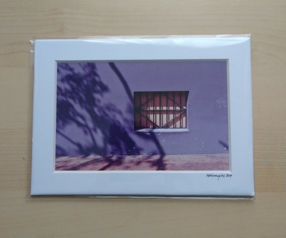 Matted Photo Print Art Modern Contemporary Street Photography Home Decor Indie