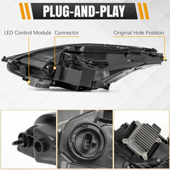 Right Full LED Headlight Assembly Fit for Tesla Model 3/Y 2021 2022 2023 | for 1