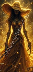 Halloween Scarecrow – Digital Image Phone Background AI Art, 10 images – #12