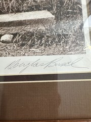 Douglas Busch Signed Original Fine Art Photograph 1983 Framed 17×25 Midwest