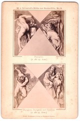 12 Photographs Fried. Bruckmann, view of Vienna, pictures of the Magic Flute in the Lo