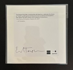 Magnum Square Print by Ed Templeton: Kids Kissing. UK, 2007 (Signed)