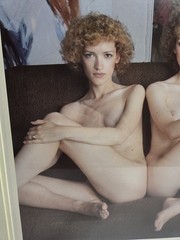 Nude «Twins» Photo Art Frames Wall Hanging By Becky Young 1979 BIG Redhead Women