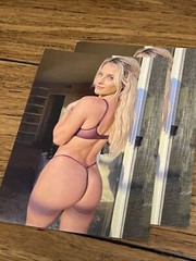Contemporary Pinup Girl 4×6 Photo – Fine Art Color Print – Blonde Female Form