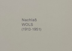 WOLS, Salon d’Elegance 1, photograph from estate, 1937/1995, stylus art