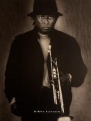 Gilles Larrain Photography The Legend Miles Davis Poster Signed and Dated 1995