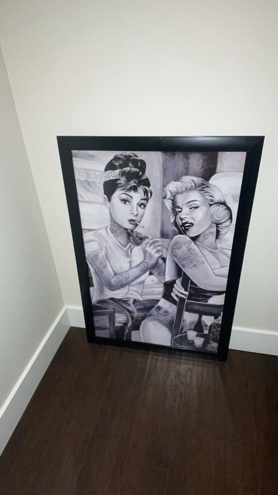 Audrey Hepburn And Marilyn Monroe Picture Frame
