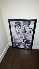 Audrey Hepburn And Marilyn Monroe Picture Frame