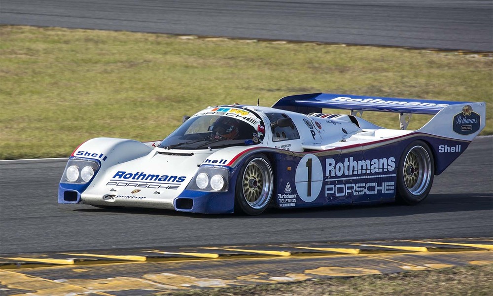 1986 Porsche 962 Rothmans Group C Vintage Classic Race Car Photo CA-1000