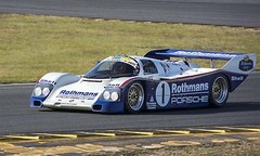1986 Porsche 962 Rothmans Group C Vintage Classic Race Car Photo CA-1000