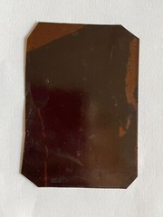 Photograph Daguerreotype Prewar Metal Plate Women 6×9 cm Circa 1900