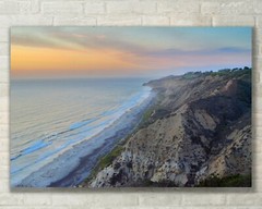 San Diego California, Ocean, Beach Sunset – Fine Art Photo, Metal, Canvas, Paper