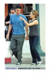 Press Photo. MLE10489. Approximately 30×20 Cm. David Schwimmer. Mili Avital