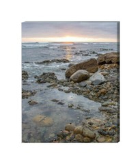 Tide Pool Sea Sunset Pacific Beach San Diego California Ocean Sunrise Photo Art