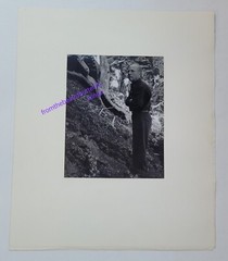 1948 Edward Weston Portrait Photograph by Harry Bowden Original