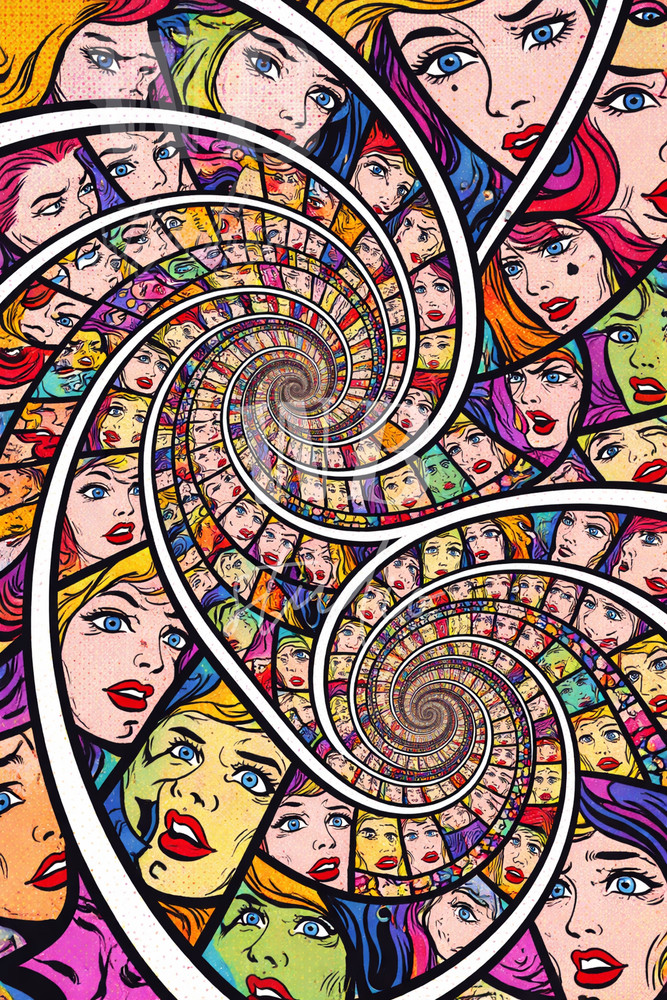 Digital Image Photo Background Desktop AI Kandinsky Inspired Modern Art