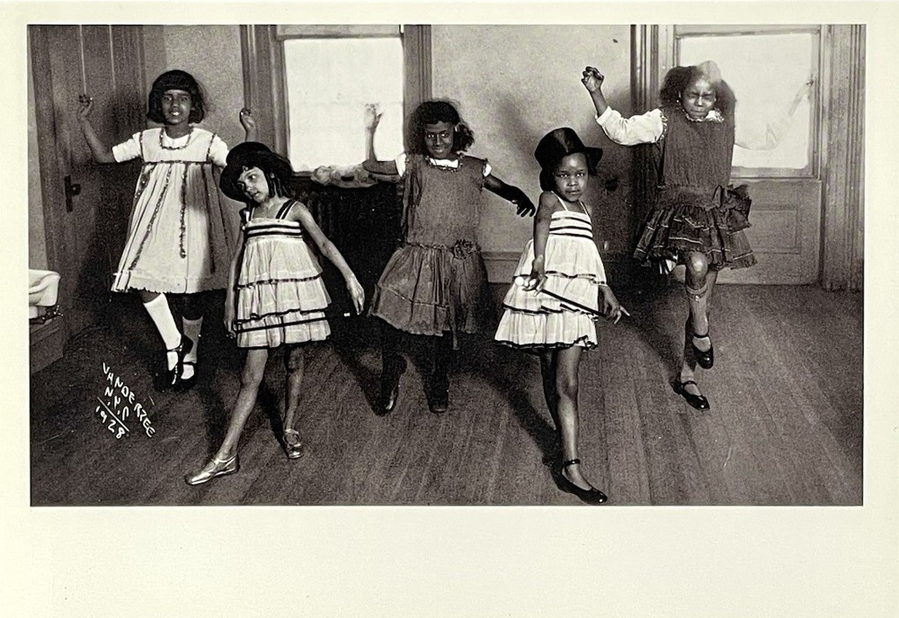James Van Der Zee Art Photo Print Card ICP – Children Dance Class 1928 4”x6”