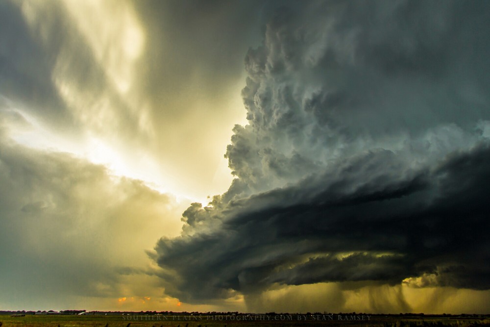 Storm Photography Print – Picture of Supercell Thunderstorm in Oklahoma