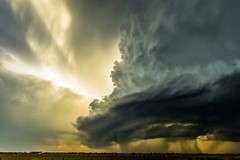 Storm Photography Print – Picture of Supercell Thunderstorm in Oklahoma