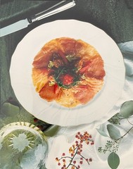 Vintage Ilfochrome Cibachrome Food Photography Set – Steak & Salmon Fine Dining