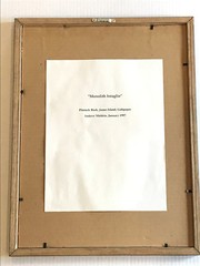 Galapagos photo «Monolith Intaglio» 2/100 Framed 17 x 13 Signed A Mishkin 1997