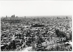 orig. Photo Los Angeles Panoramic City View 1960s Skyline California USA Photo