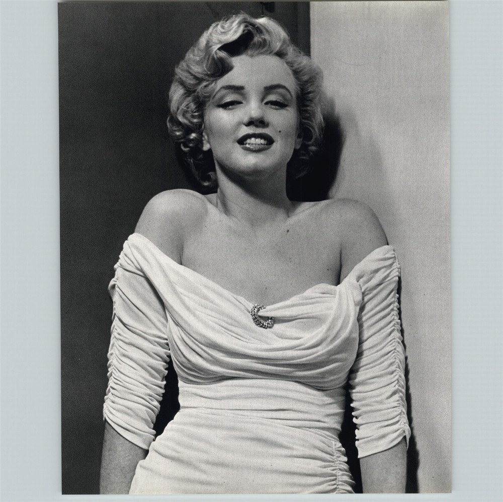 1972 1952 Philippe Halsman Marilyn Monroe Big Smile Art Photo Gravure