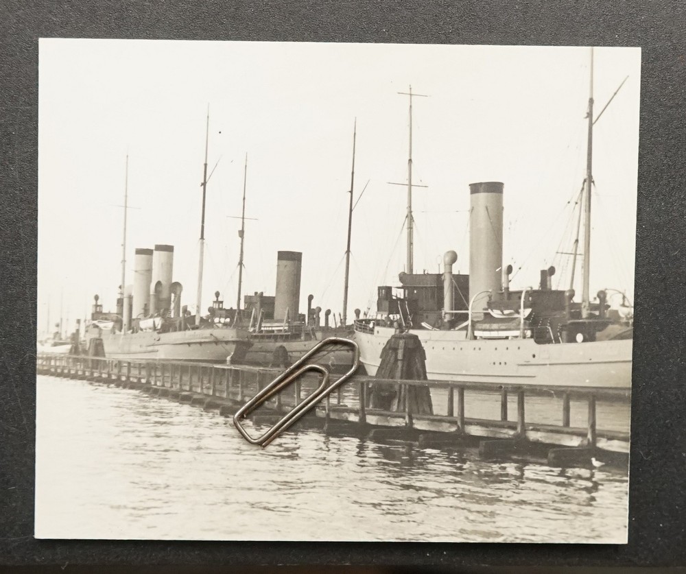 Photo View Jetty Steamer Ship Boat Picture Old Port Work Tanker Freighter