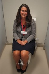 12 Pics. Office Ladies In The Washroom !! AI PHOTO 5 X 7. LAB PROCESS.LYS