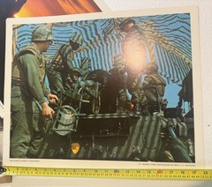 Lot 12 Vtg 1976 US Gov Military USMC Vietnam War WW1 WW2 Lithograph Poster Print
