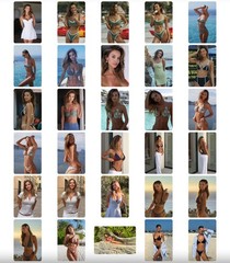 33 x PHOTOS – NICOLA CAVANIS (MODEL) – GLOSSY FINISH – SIZE: 15X10CM – NEW