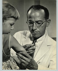 1956 1959 Yousuf Karsh Dr Jonas Edward Salk ORIGINAL Portrait Art Photo 16X20
