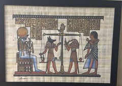 Egyptian Papyrus Art Painting Handmade Ancient Style Wall Decor Original Papyrus