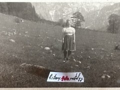 ❤️Set 2 photos 1943 Obersee Upper Bavaria beautiful women BDM maid costume costumes 5×8