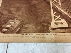 Golden Gate Bridge San Francisco California 1933 1936 L.A Times Art/Press Photo