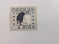 M. Hynek Photo Print Signed Prague Czech Republic