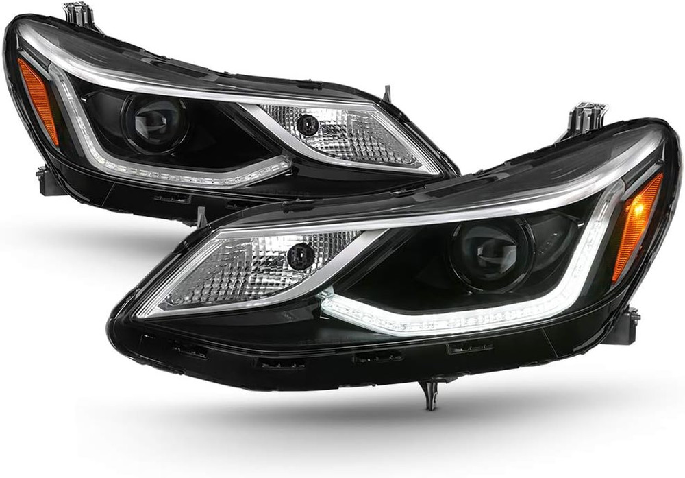 – for 2016 2017 2018 2019 Chevy Cruze 4Door LED Halogen DRL Projector Headlights