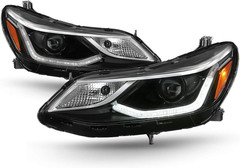 – for 2016 2017 2018 2019 Chevy Cruze 4Door LED Halogen DRL Projector Headlights