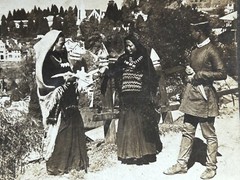India Darjeeling Women Nepal 1903 Photo Stereo Vintage