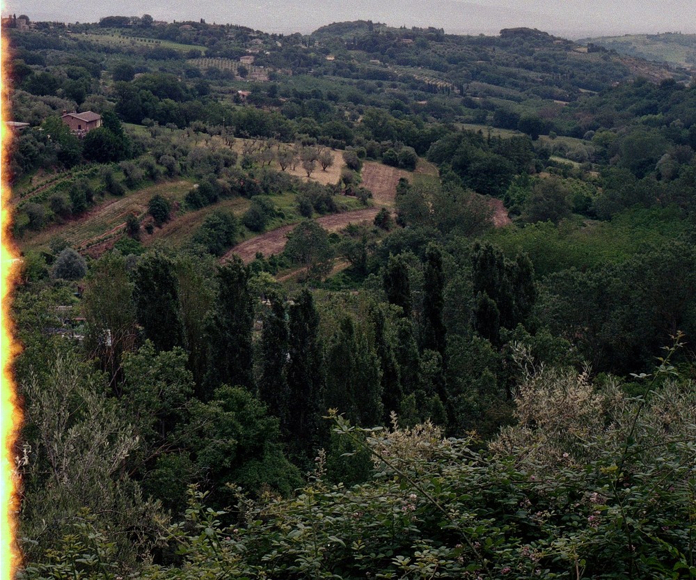 End of roll, Perugia, Italy, 2012-20, 19 x 19in photography by Melanie Gonzalez