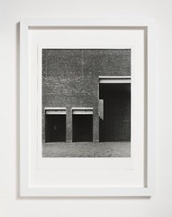 Vintage photographic print of CLEO ROGERS MEMORIAL LIBR., Columbus Indiana1996.